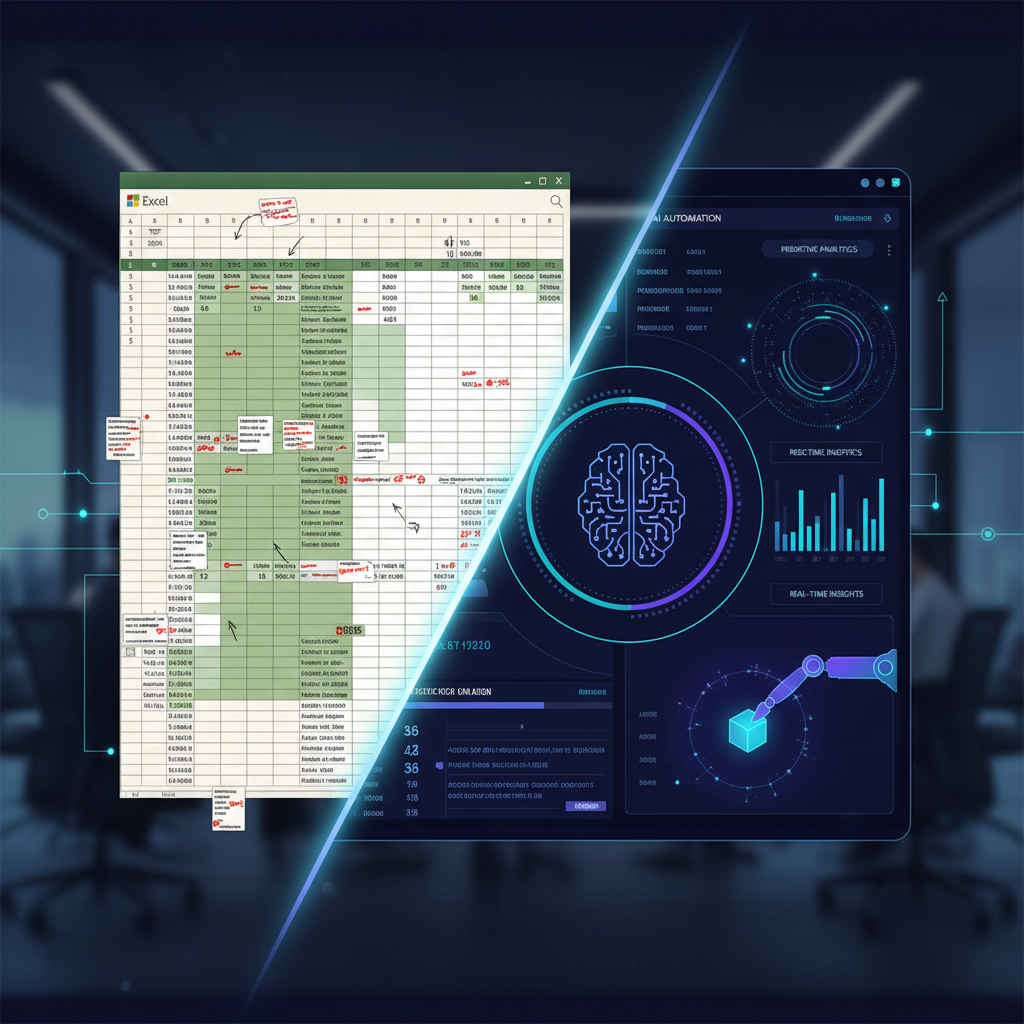 Dlaczego Excel to za mało? Kiedy warto wdrożyć dedykowane narzędzia AI